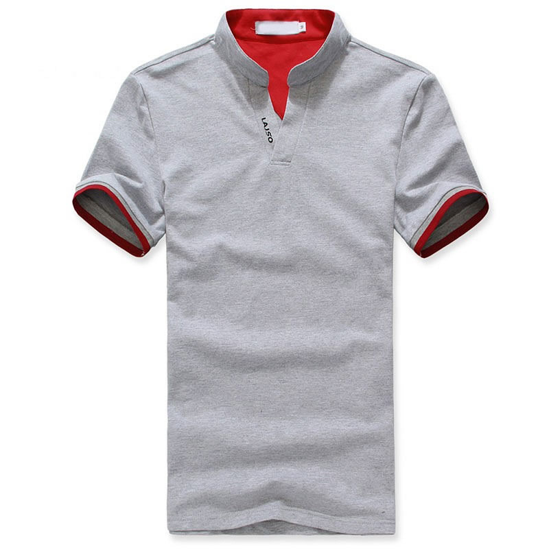 立領(lǐng)T恤衫 純棉