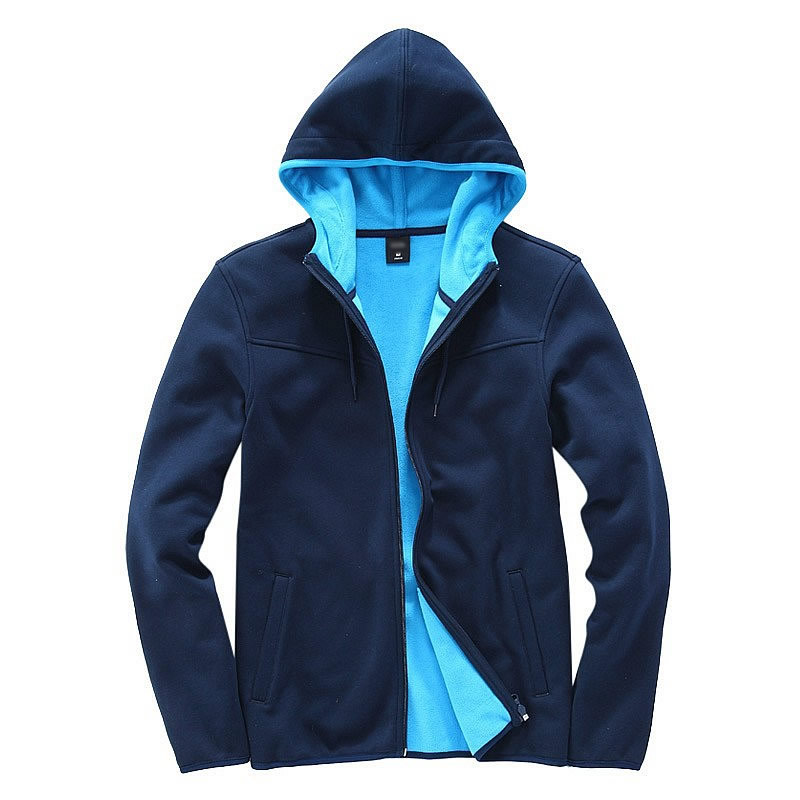 深藍(lán)色休閑衛(wèi)衣