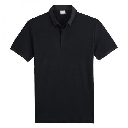 【定制】雙領(lǐng)T恤衫男士短袖時(shí)尚款式定做