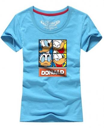 時(shí)尚印花白色T恤衫