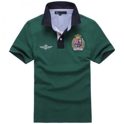 高檔時(shí)尚翻領(lǐng)T恤