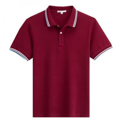 紅色純棉T恤衫加工制作